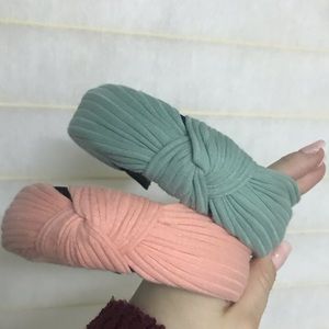 Set of 2 Pastel Headbands OS